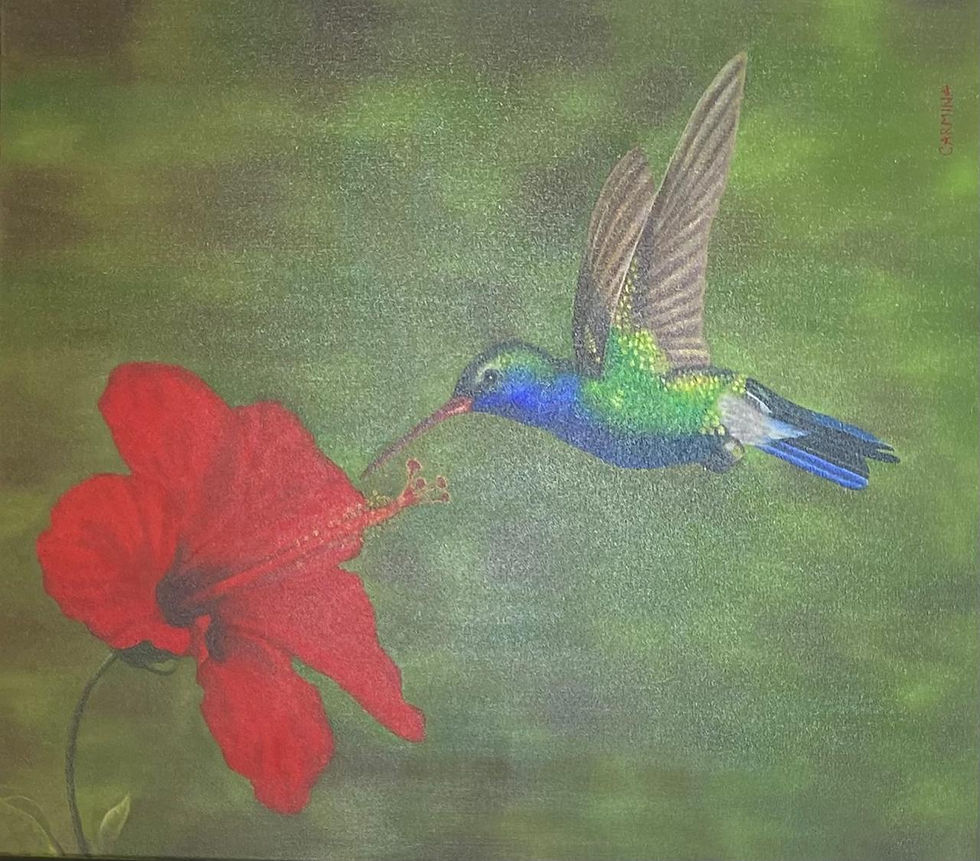 El beso del colibrí