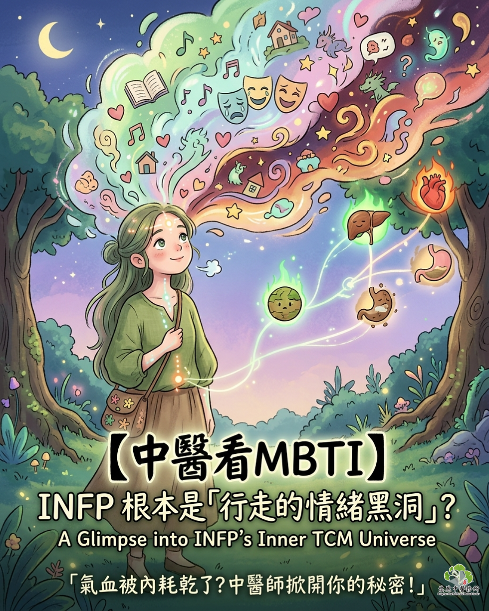 中醫角度看 MBTI - INFP