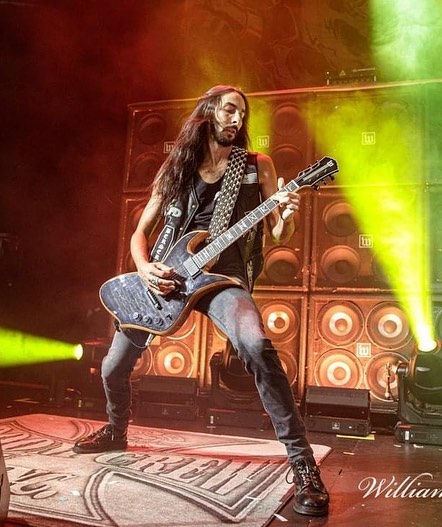 Death Grip Straps, Dario Lorina, Black Label Society, Guitar Straps, Death Grip Academy, Photo by William Greenberg