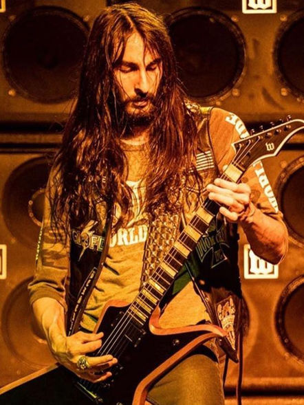 Death Grip Straps, Dario Lorina, Black Label Society, Guitar Straps, Death Grip Academy, Photo by Joel Barrios