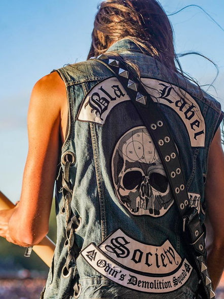 Death Grip Straps, Dario Lorina, Black Label Society, Guitar Straps, Death Grip Academy, Photo by Blue Edge Compass