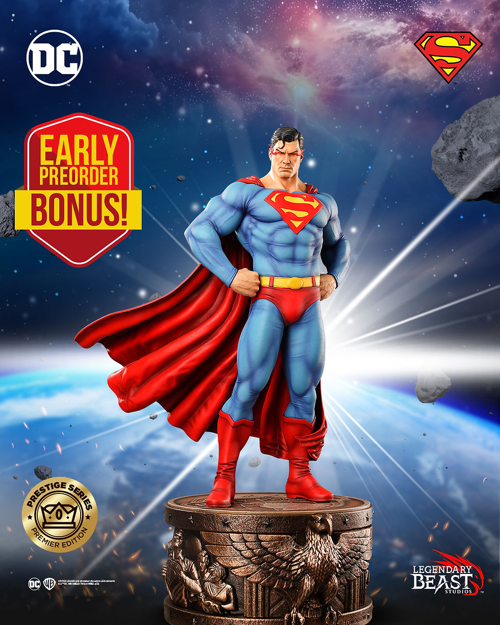 Thumbnail: Superman Light Blue Classic Premier in Man of Tomorrow Portrait