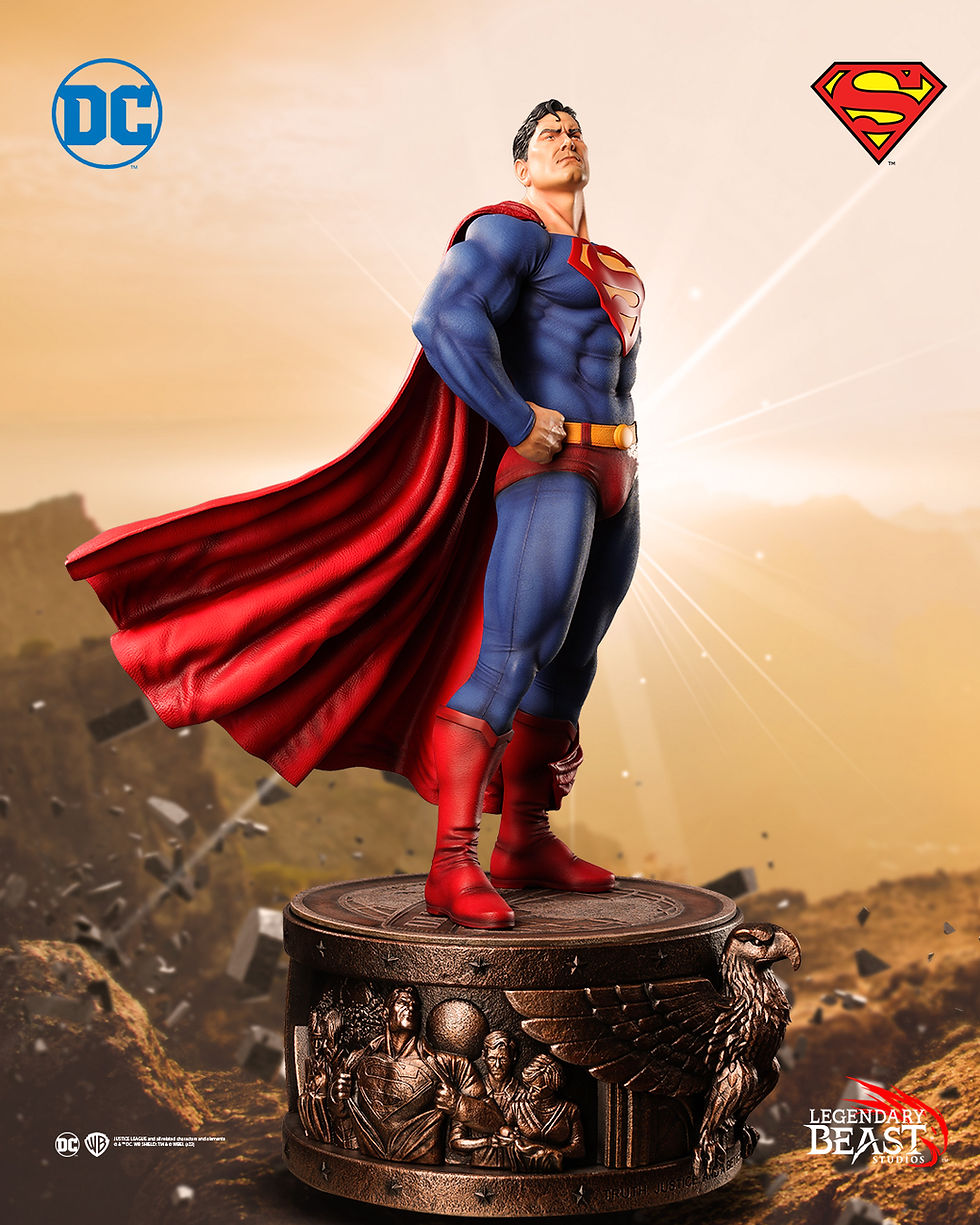 Thumbnail: SUPERMAN DARK BLUE SUIT REGULAR IN HOPE PORTRAIT