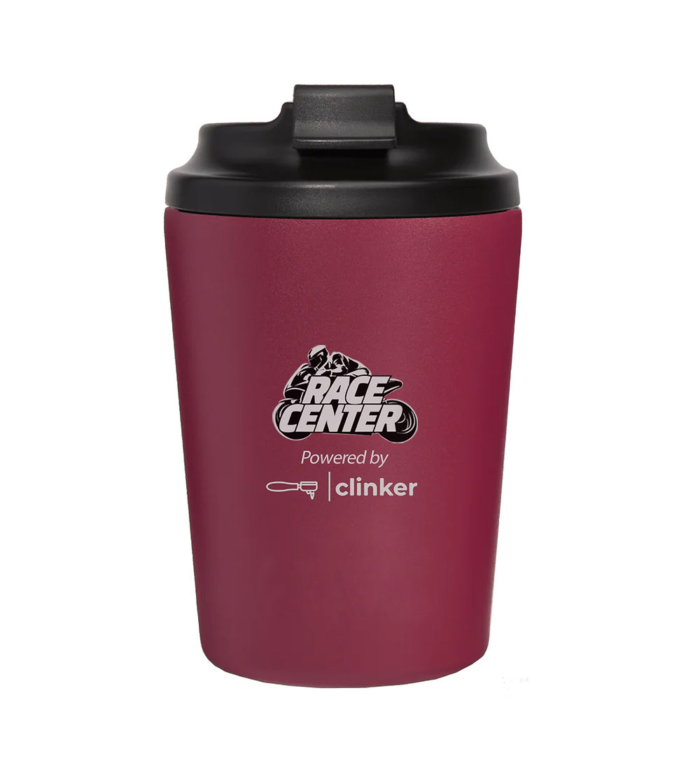 Thumbnail: Race Center - Powered by Clinker - Coffee Keep Cups