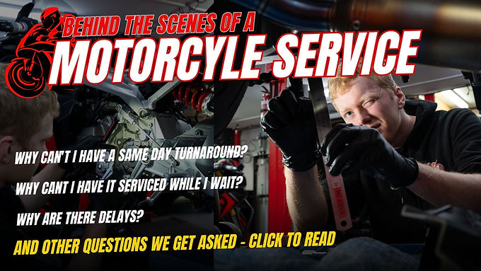 What goes into a Motorcycle Service?