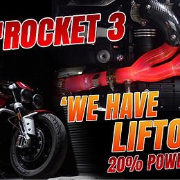 Triumph Rocket 3 - Performance Packages - We have Lift off!