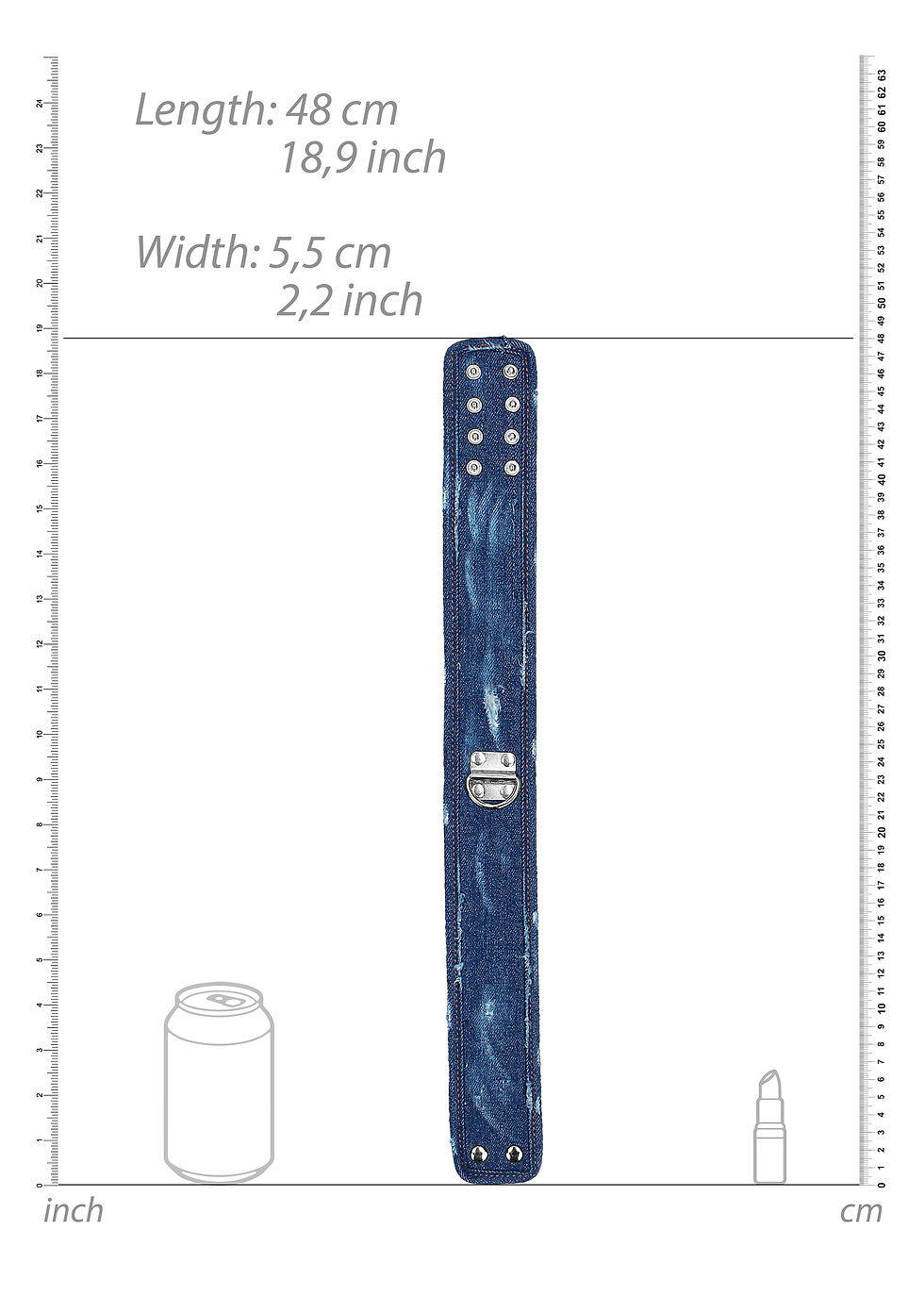Thumbnail: Denim Collar And Leash