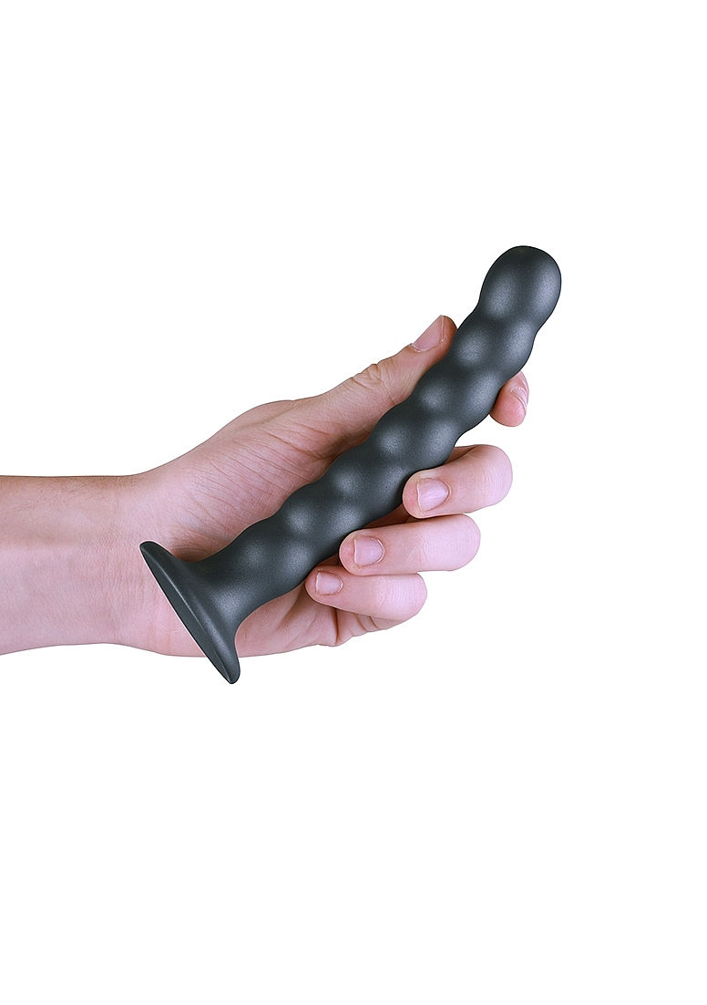 Thumbnail: OUCH! Beaded 6.5 inch Dildo