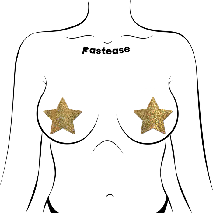Thumbnail: Gold Glitter Star