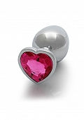 Thumbnail: OUCH! Metal heart-shaped Butt Plug