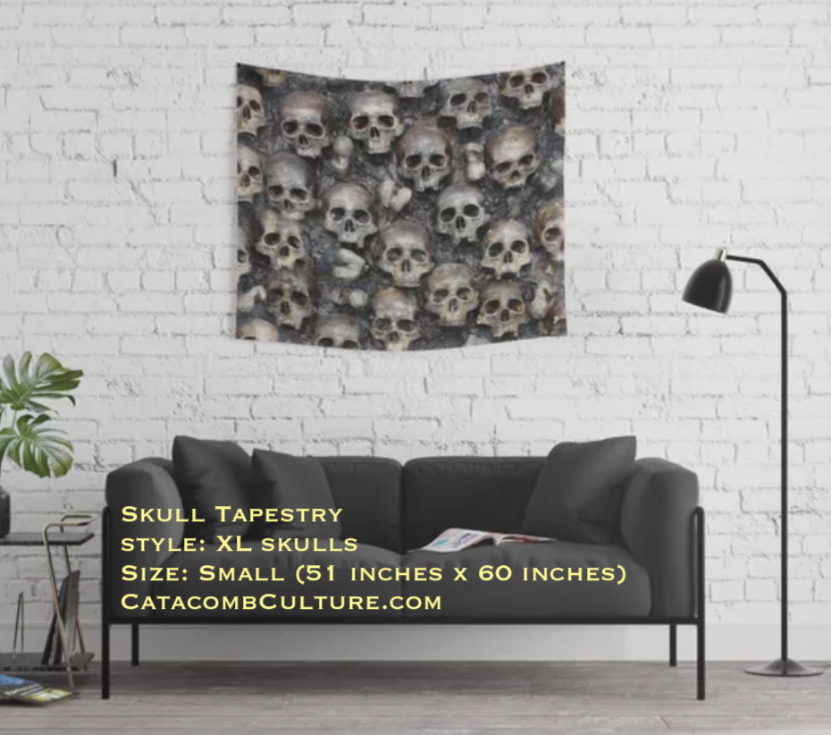 Thumbnail: Skull Wall Tapestry