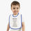 Thumbnail: Faithful Steps Baby Bib with John 3:16 Verse