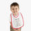 Thumbnail: Faithful Steps Baby Bib with John 3:16 Verse
