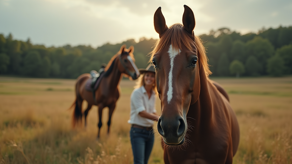 Balance and Energy Through EquiMie's Horse Coaching Services