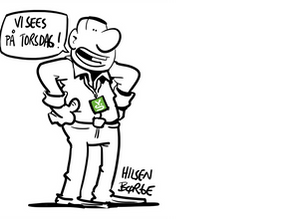 Lunsj med LUNCH og Børge Lund