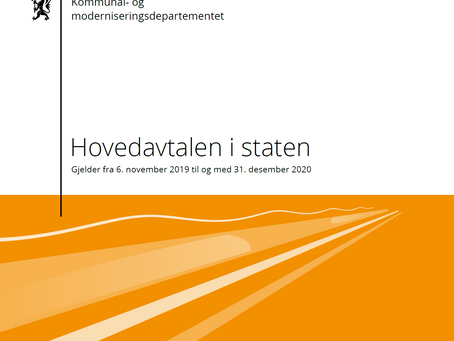Hovedavtalen forlenget ut mars 2021