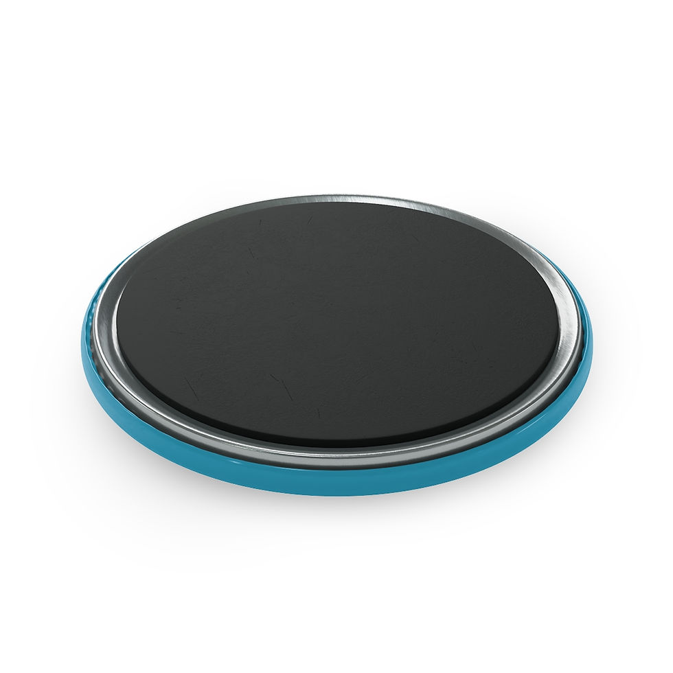 Thumbnail: My Horn Button Magnet, Round (1 & 10 pcs)