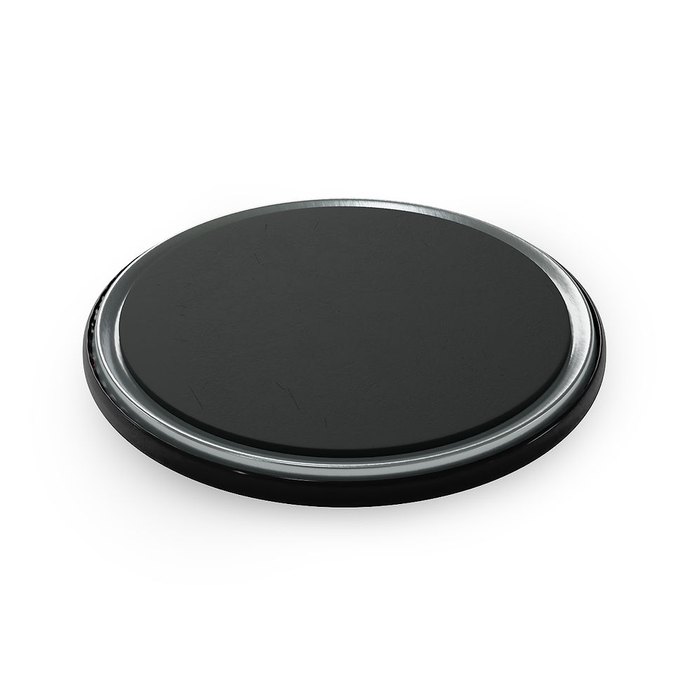 Thumbnail: My Horn Button Magnet, Round (1 & 10 pcs)