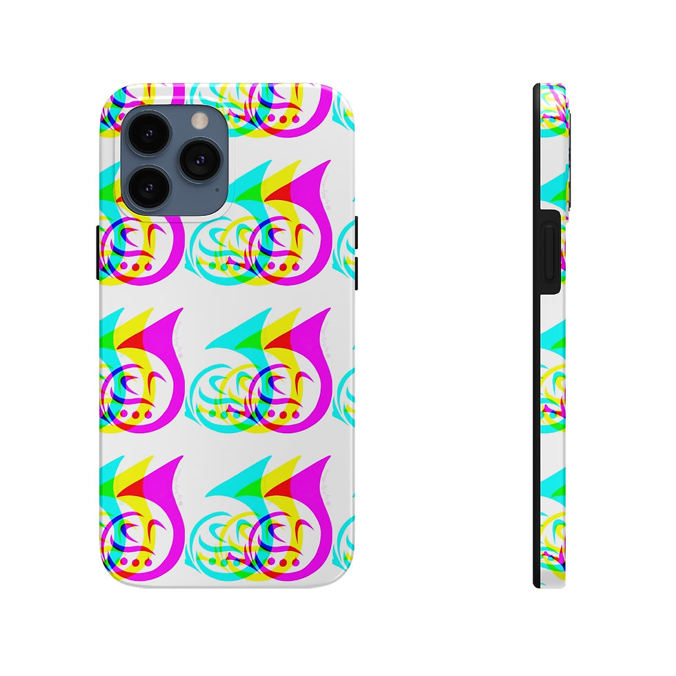 Thumbnail: My Horn Multicolor pattern Tough Phone Cases