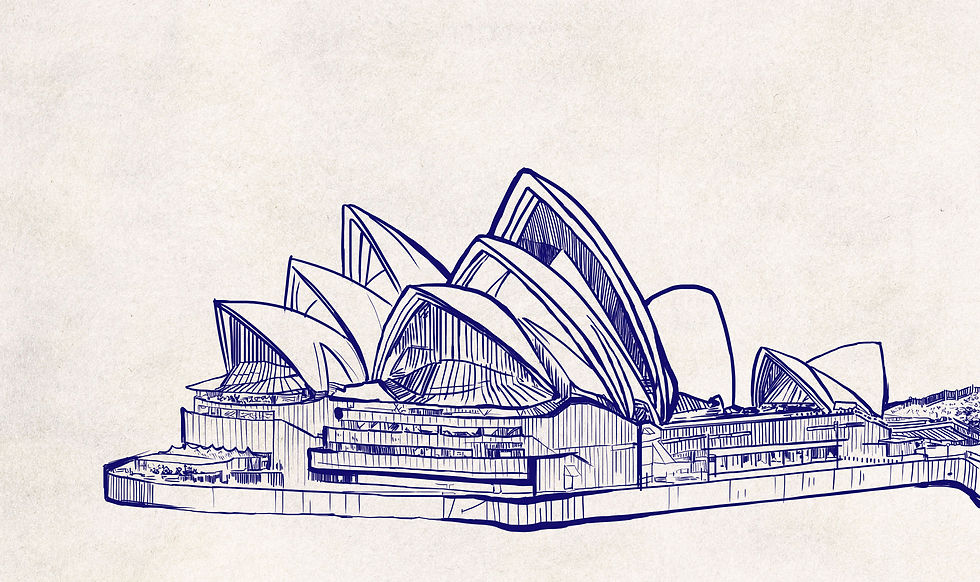 澳洲 雪梨 藍山 雪梨歌劇院