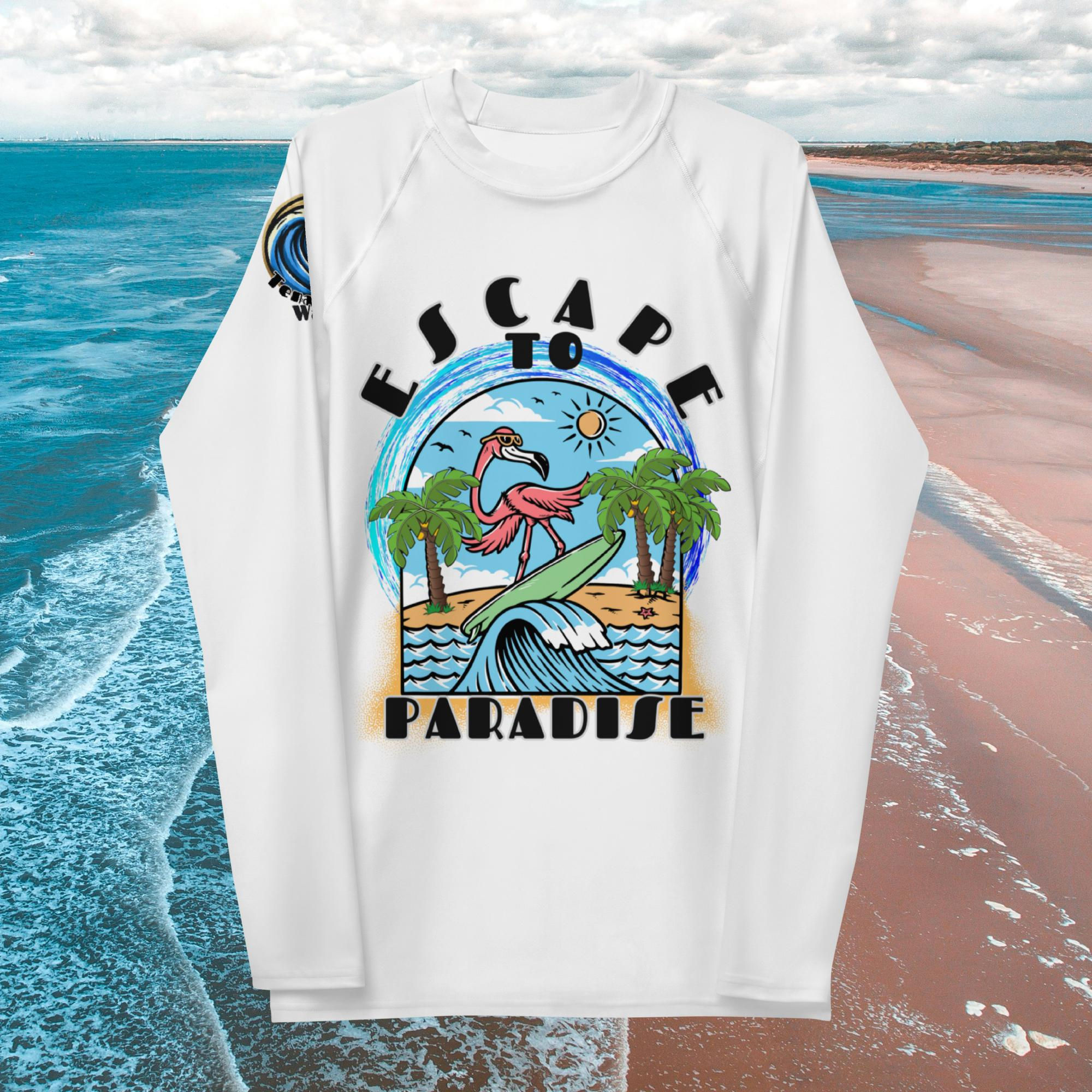 Escape to Paradise Rash Guard