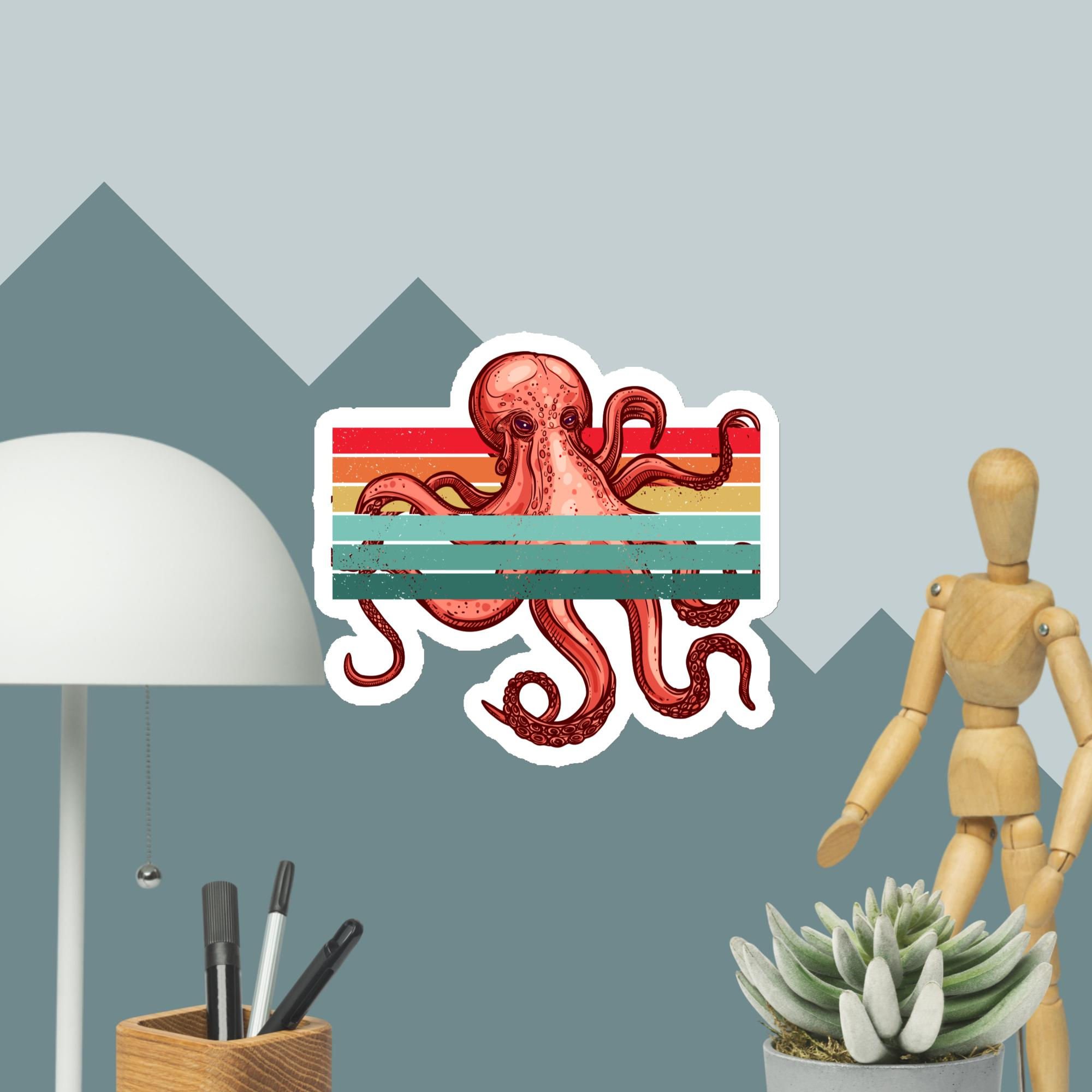 Curious Octopus Magnet