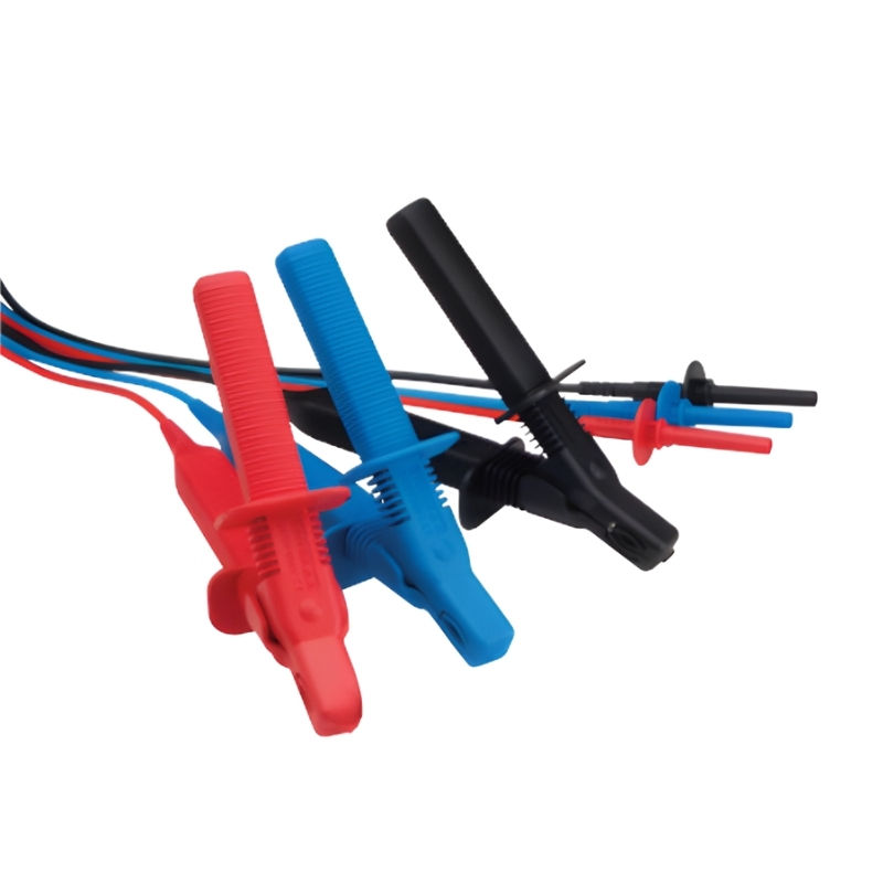 Megger 1002-643 HV Lead Set 6kV 3x10m Medium Clips