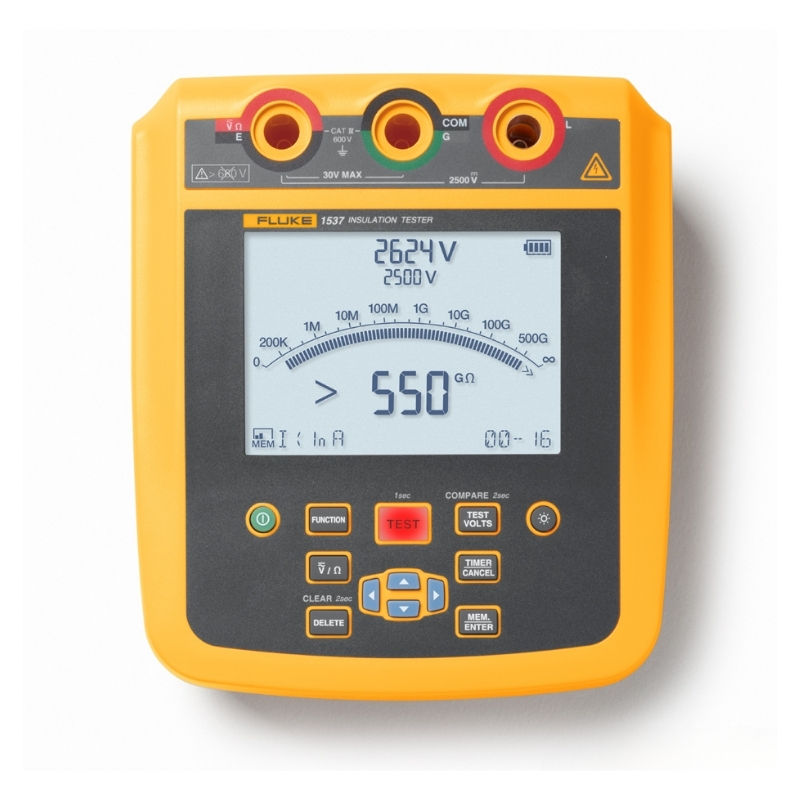 Fluke 1537 2500V Insulation Tester