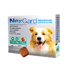 NEXGARD - PERRO GRANDE (10.1- 25KG)