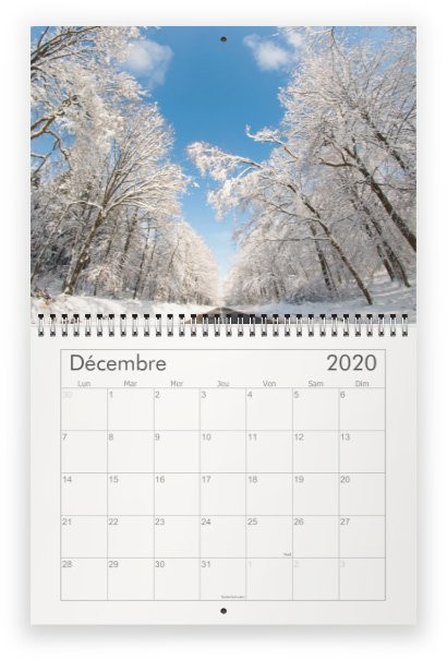 Miniature : Calendrier 2020 Ardennes