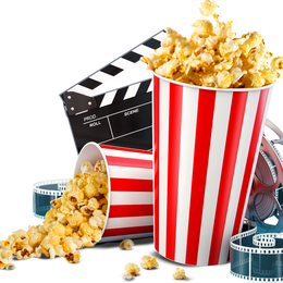 Net als in de film....