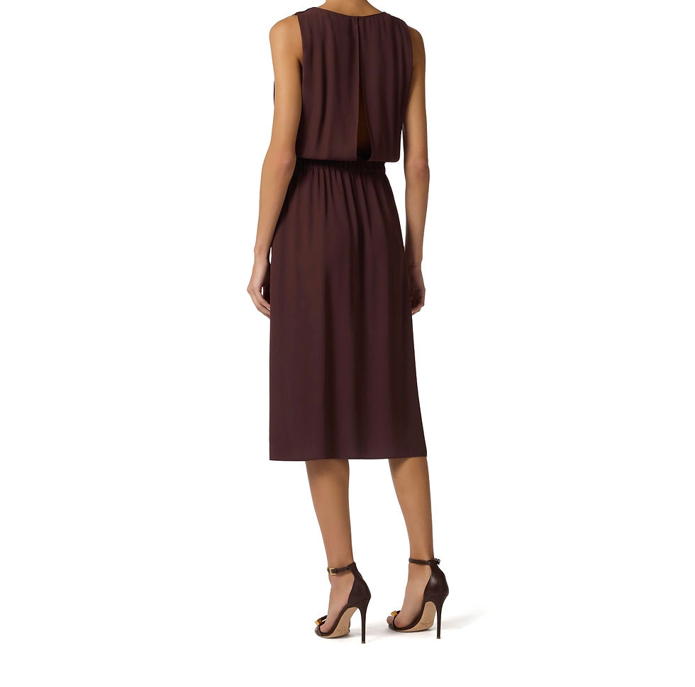 Thumbnail: Abito in georgette di viscosa