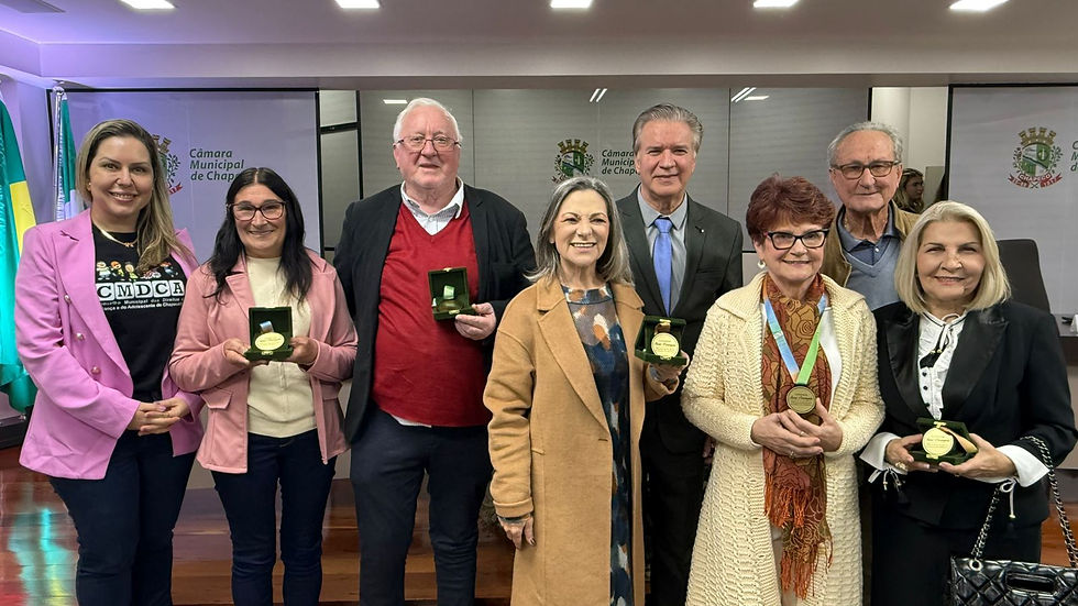Verde Vida recebe Comenda Irmã Pier Angela da Câmara Municipal de Chapecó