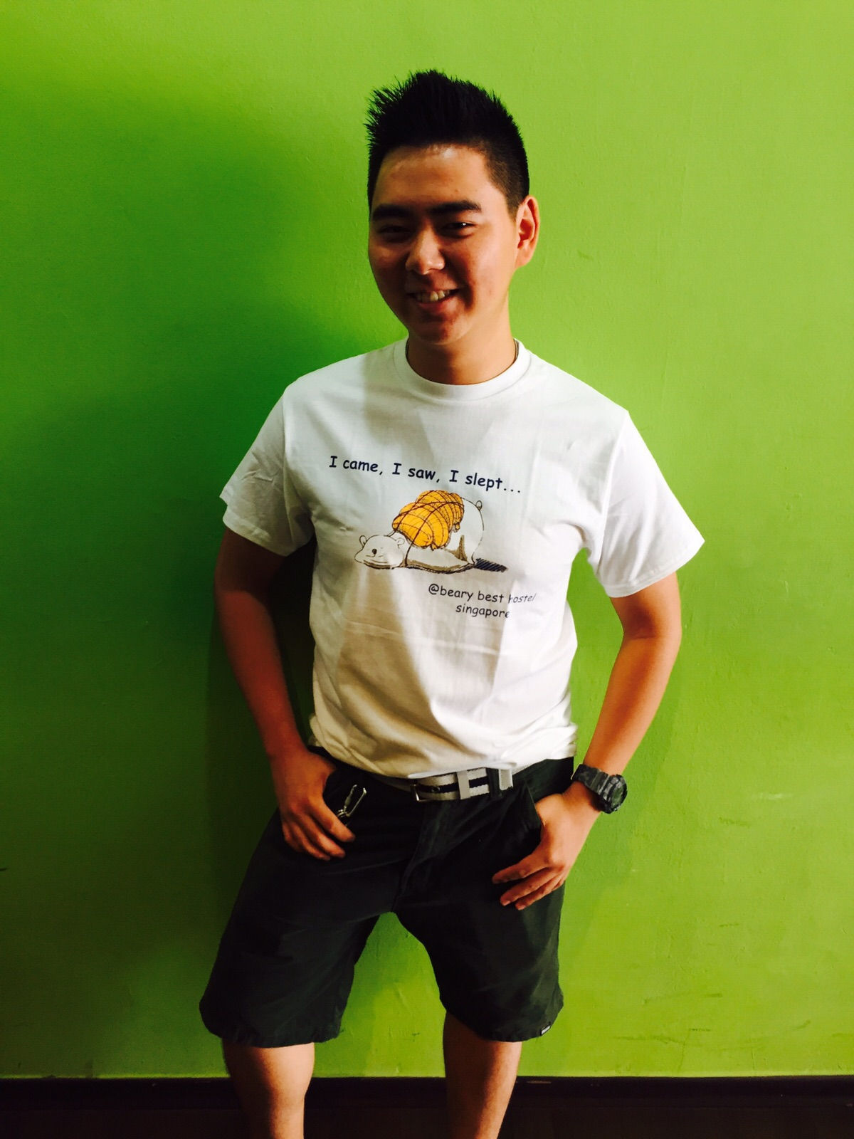 Sleepy Bear - Unisex White