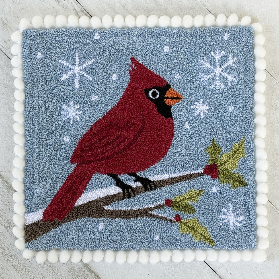 WinterCardinal - Happy Cat Stitchery