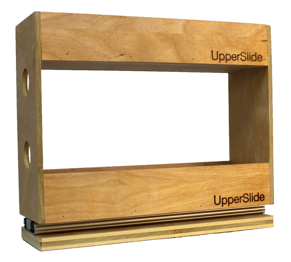 Thumbnail: Upperslide Cabinet Caddies Double Spice Rack Pull Out Large (US 303DL)