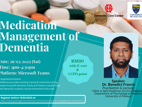 Medication Management of Dementia