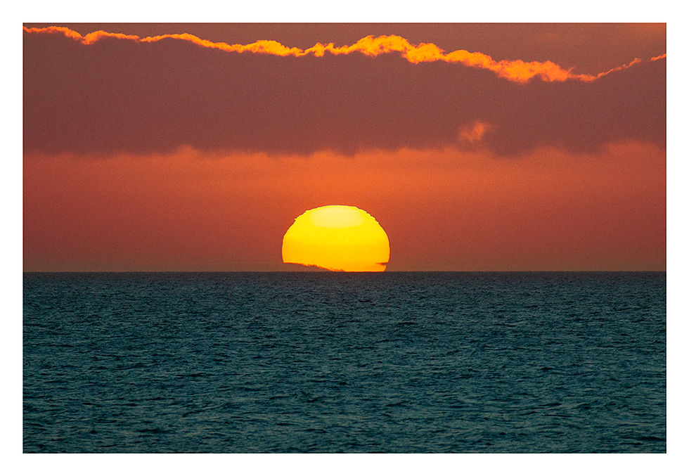 Sunset at Grange Beach, Adelaide - South Australia