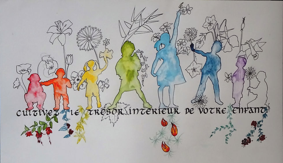 Voici mon dernier né, commencé cependant depuis l'année dernière... Il faut parfois mûrir les choses !