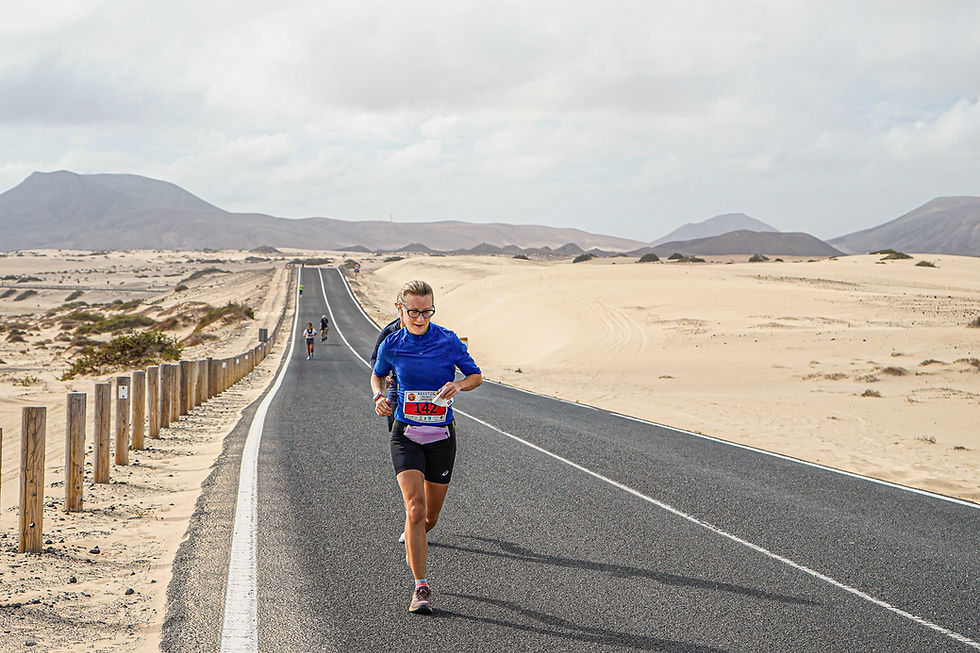 La Maratón Dany Sport Corralejo Grandes Playas Mahox celebra su tercera edición en Fuerteventura