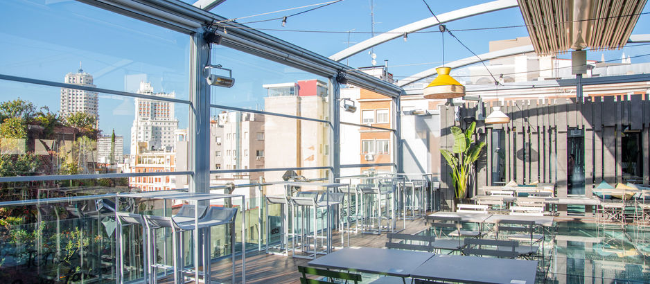 La Terraza del Santo Domingo, un oasis en el centro de Madrid