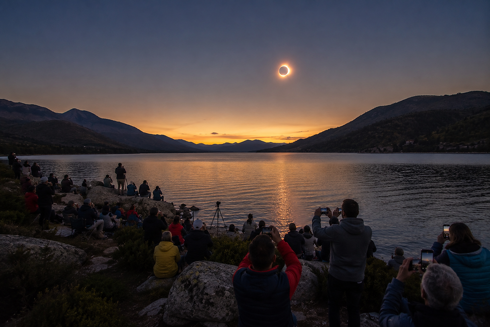 Zamora eclipsa: el Lago de Sanabria, epicentro provincial para vivir el primer eclipse total de sol en un siglo