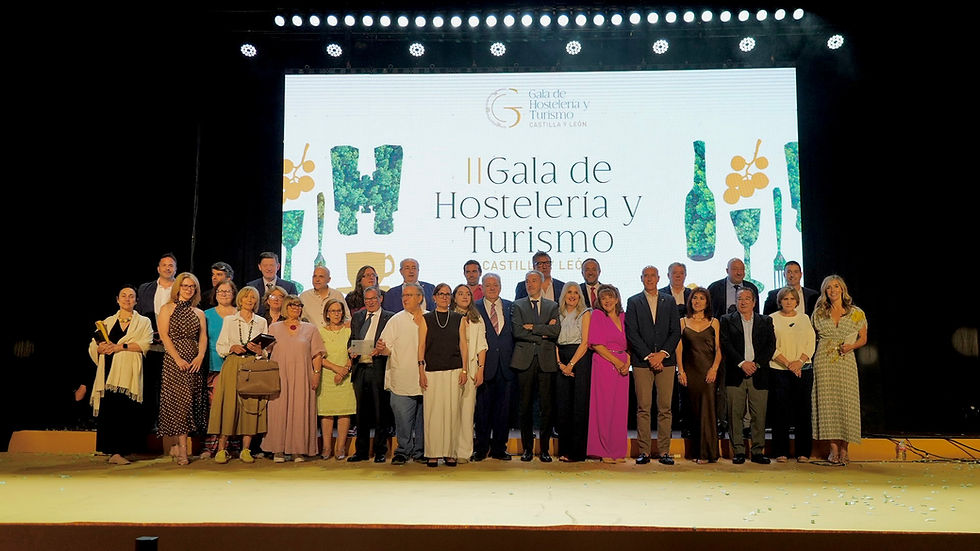 La II Gala de Hostelería y Turismo premia la excelencia del sector en Castilla y León