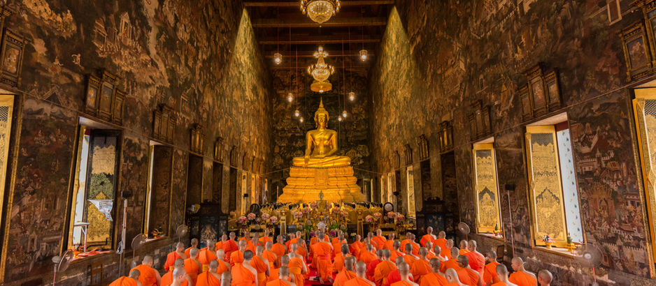 Wat Suthat. Bangkok, Tailandia