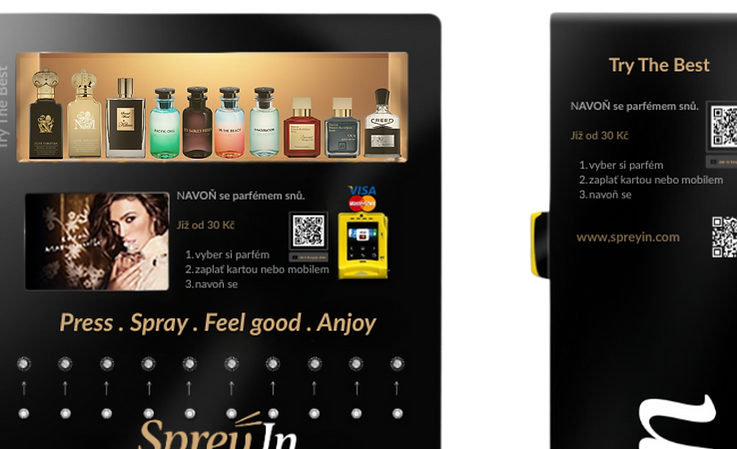 SpreyIn - perfume dispensers
