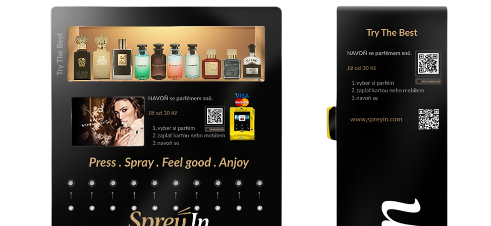 SpreyIn - perfume dispensers