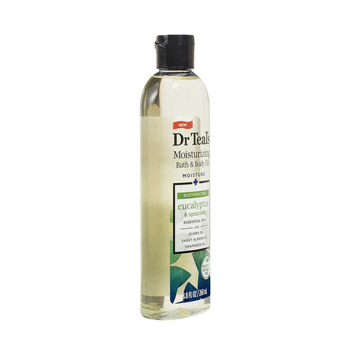 Dr Teal's Moisturizing Bath & Body Oil, Eucalyptus & Spearmint , 8.8