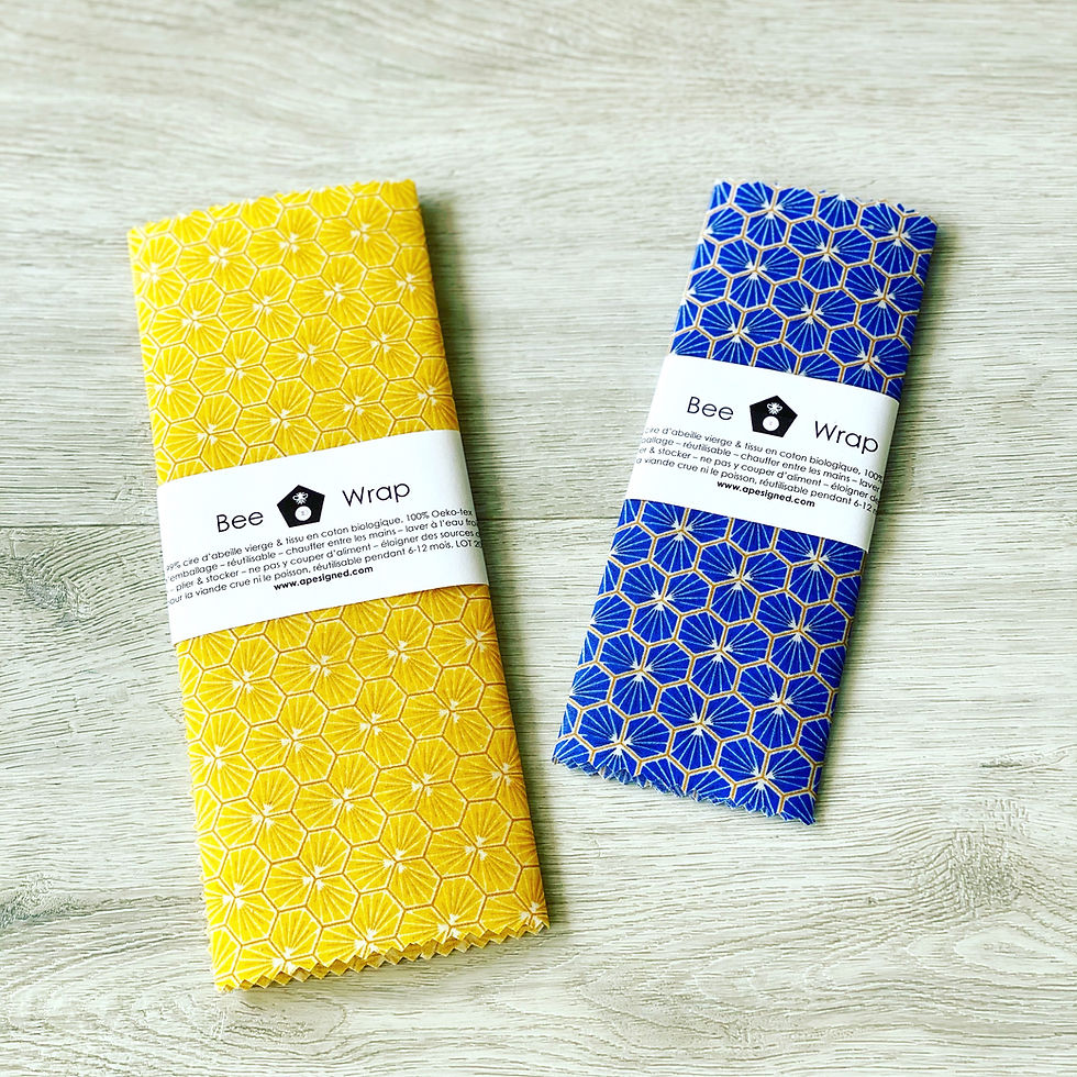 Miniature : Bee Wrap - petit duo