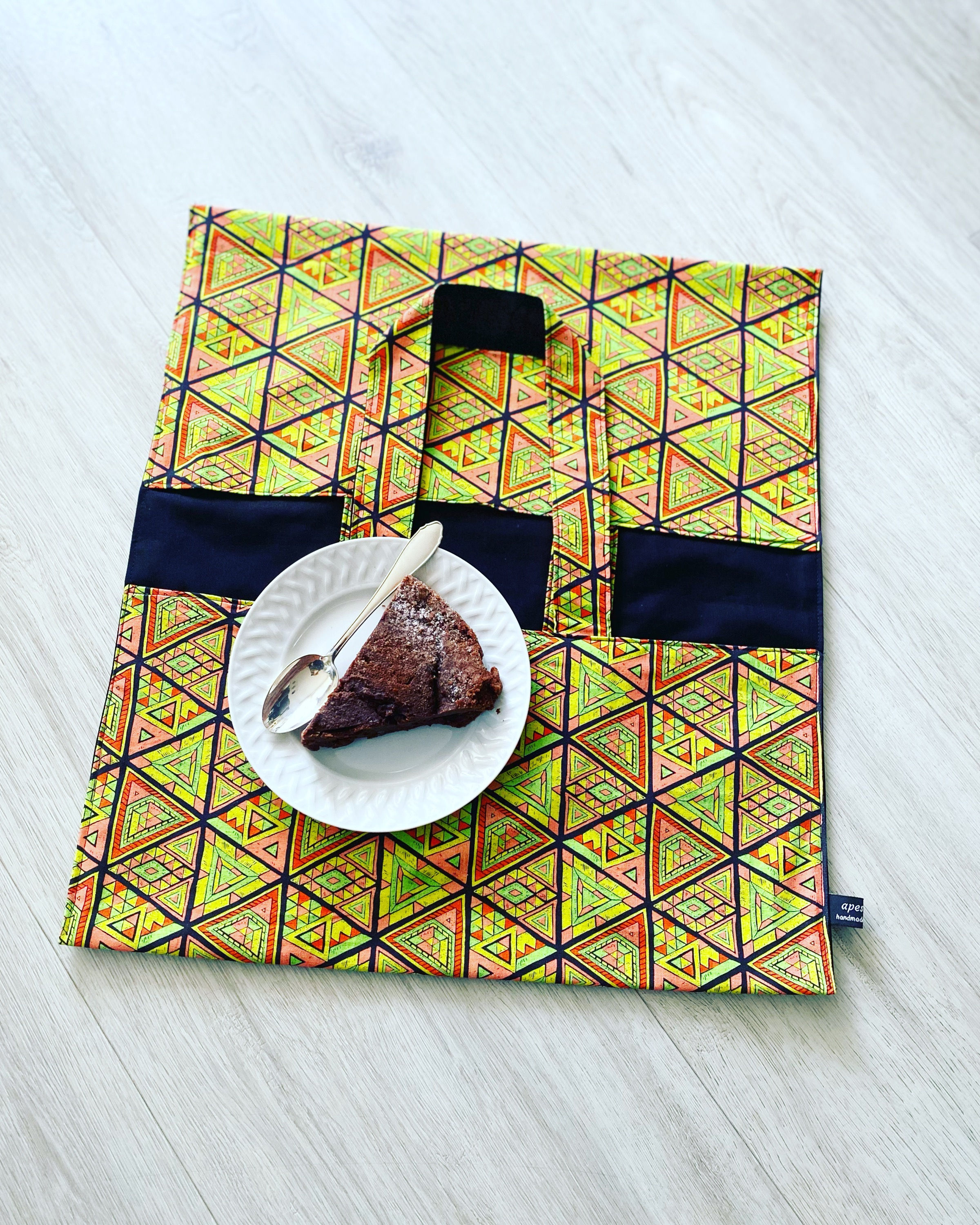 Sac à tarte - wax triangles