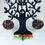 Thumbnail: Kalisa earrings - purple yellow